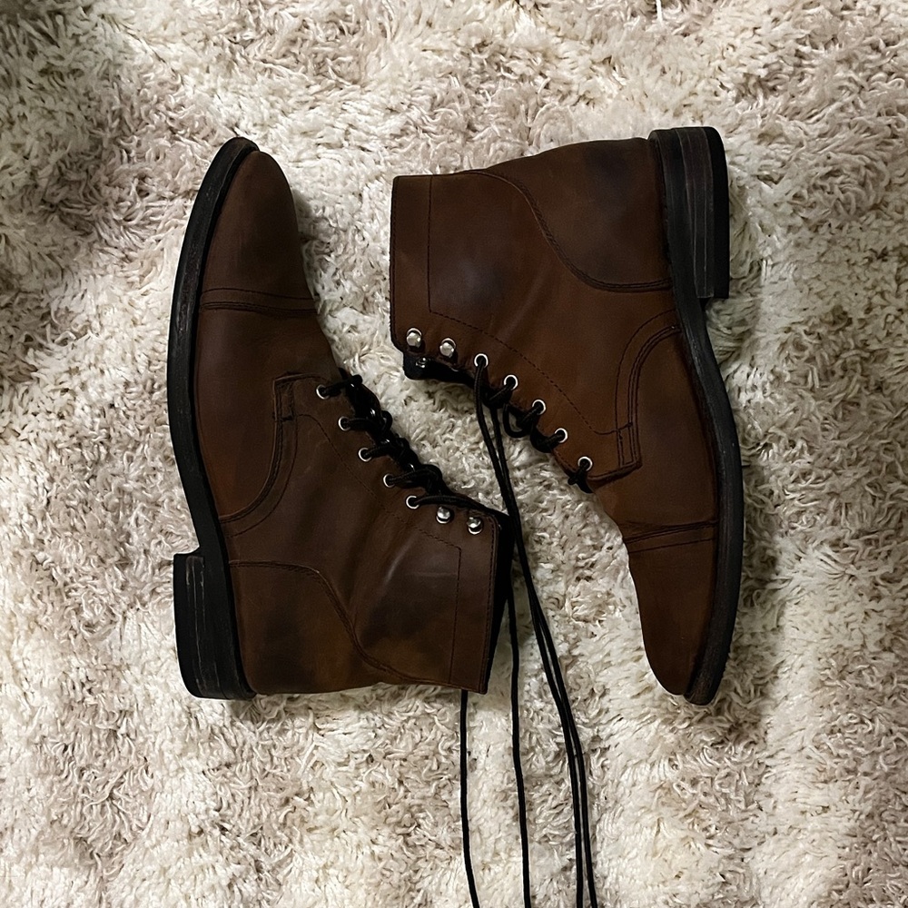 Thursday Everyday Boot Dark Brown Leather
